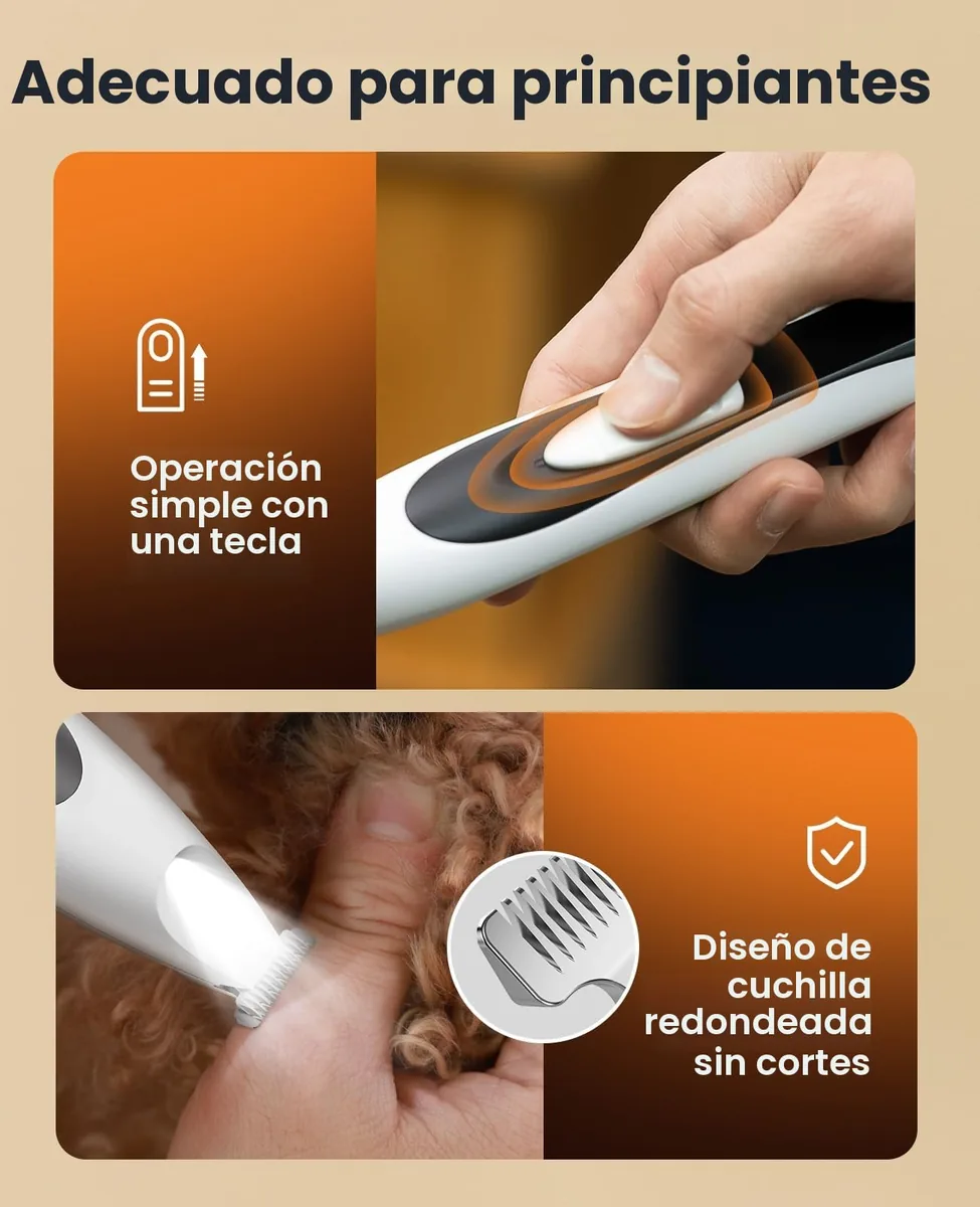 oneisall Recortadora de precisión con luz LED (patas, cara) — imagen 6