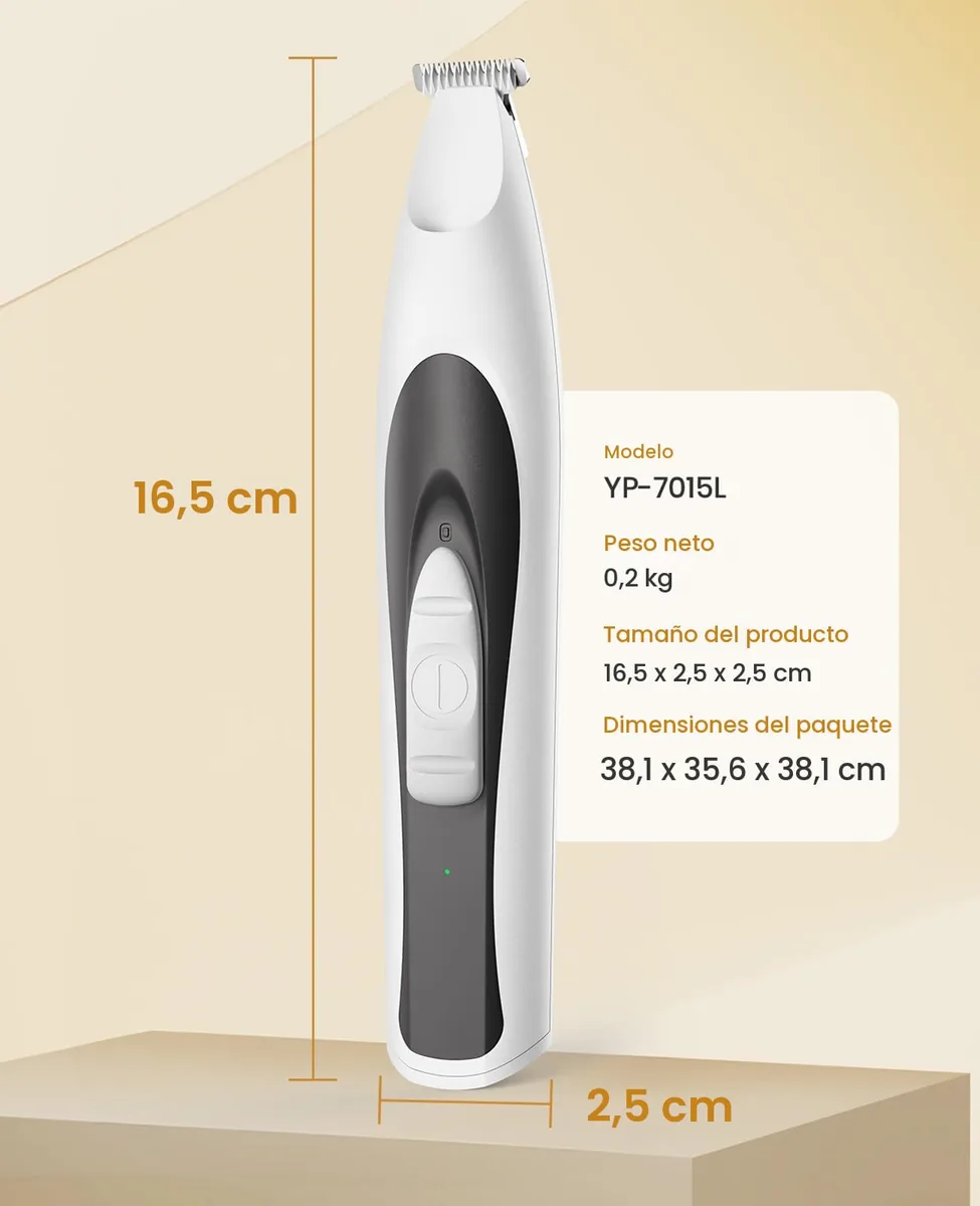 oneisall Recortadora de precisión con luz LED (patas, cara) — imagen 8