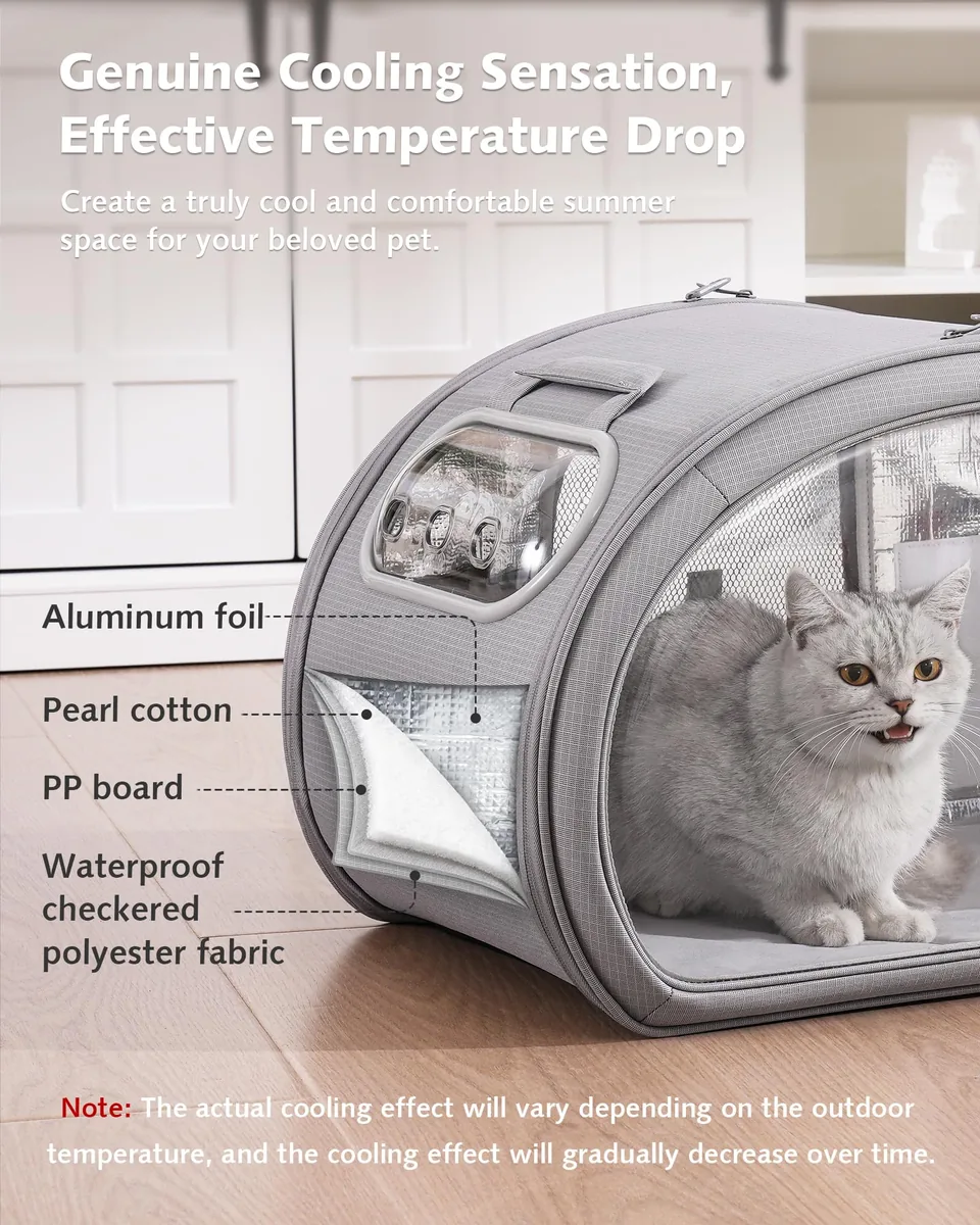 Pecute Casa refrigerante para gatos (M, <6 kg) — imagen 4