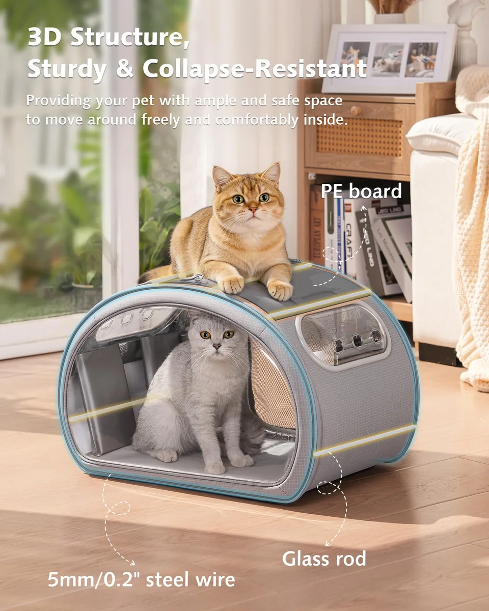 Pecute Casa refrigerante para gatos (M, <6 kg) — imagen 6