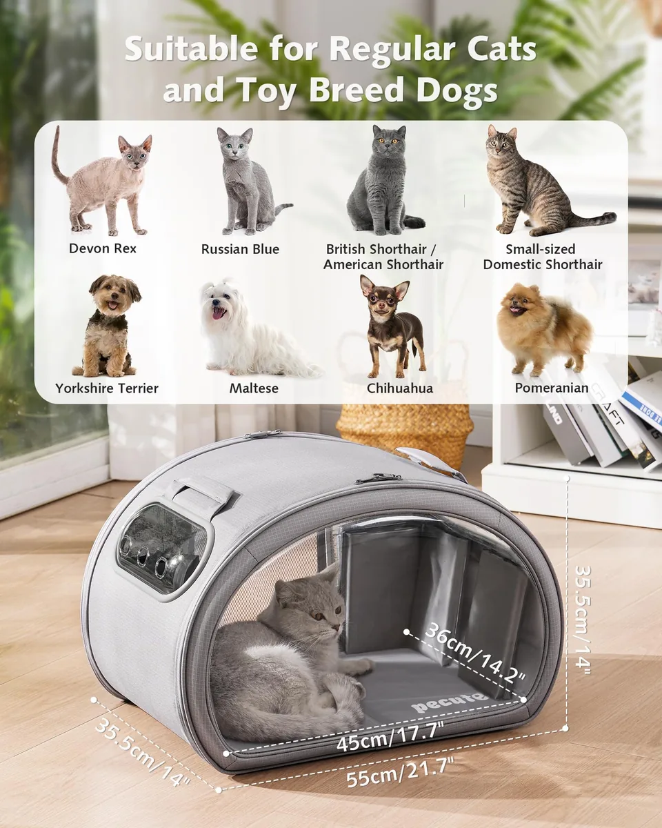 Pecute Casa refrigerante para gatos (M, <6 kg) — imagen 7