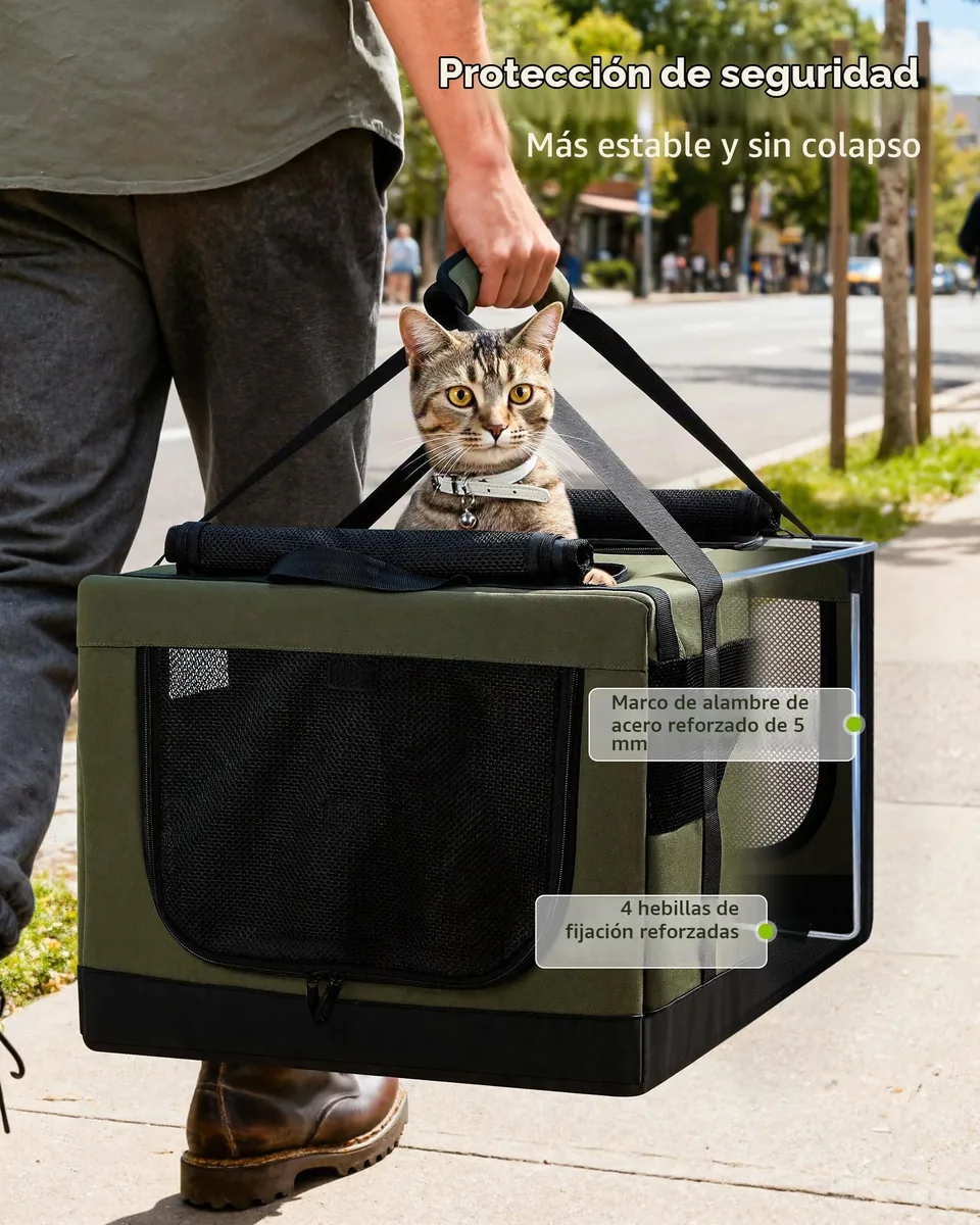 Pecute Transportín de doble compartimento — imagen 2