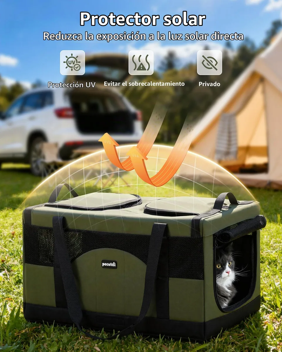 Pecute Transportín de doble compartimento — imagen 6