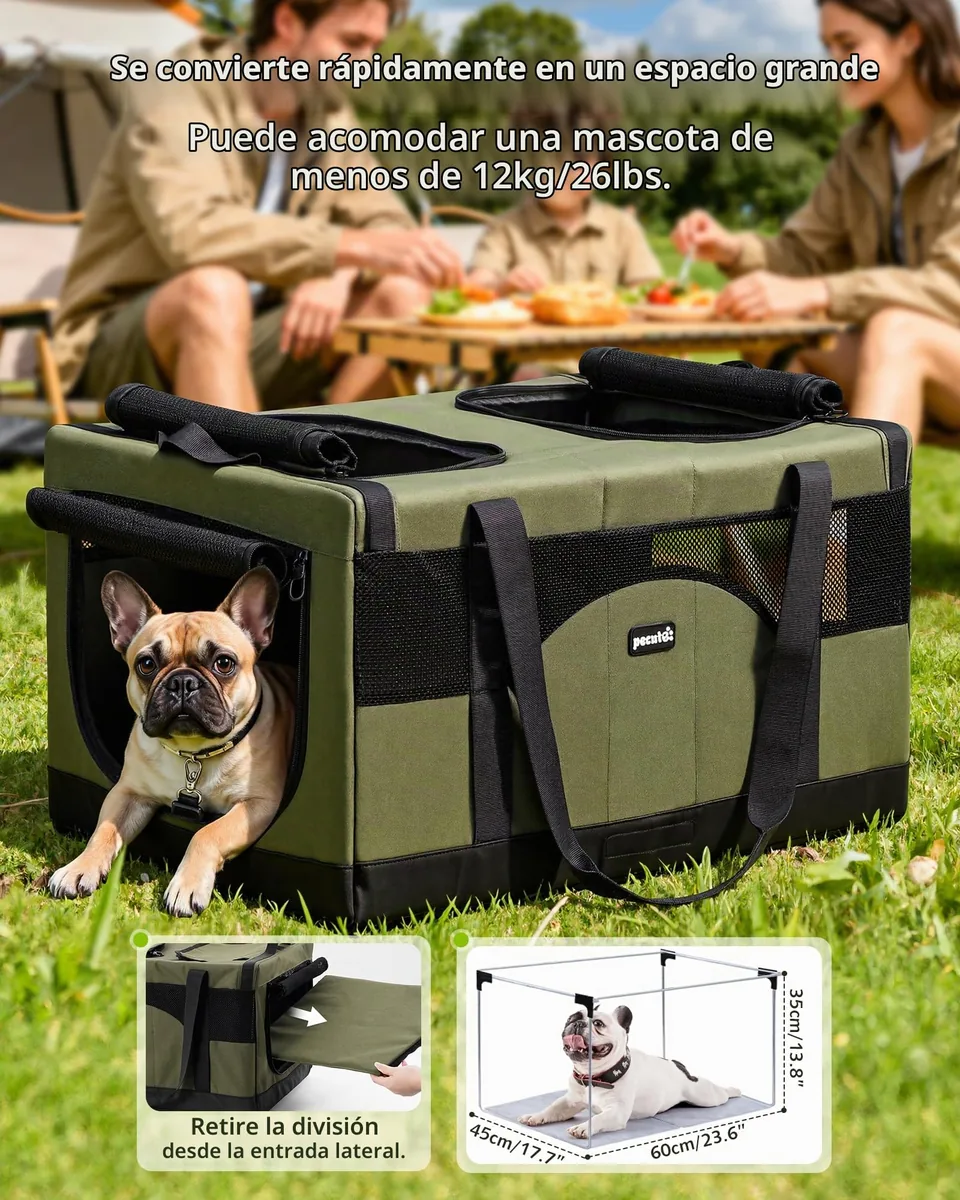 Pecute Transportín de doble compartimento — imagen 7