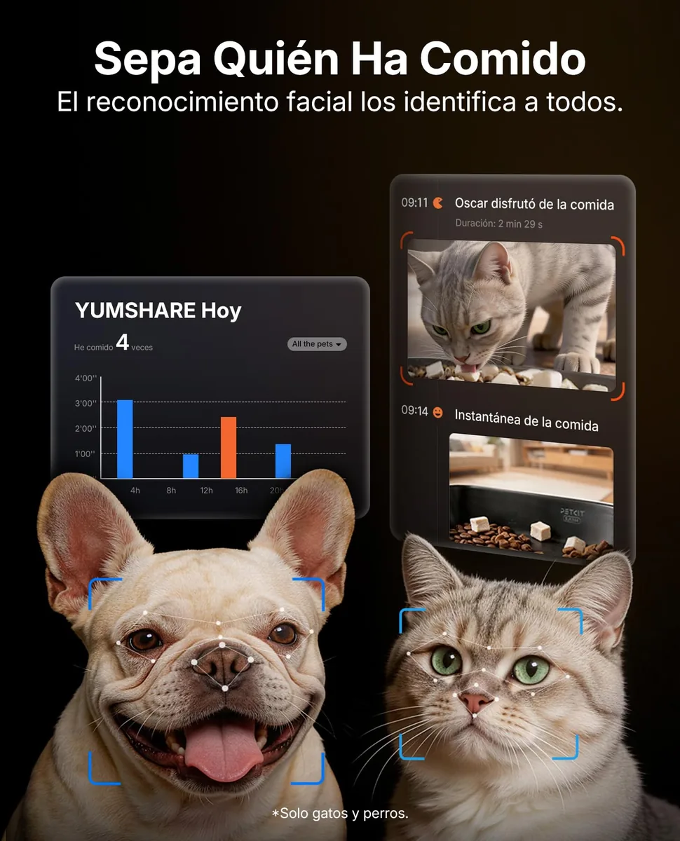 PETKIT YumShare Doble Tolva con cámara — imagen 2