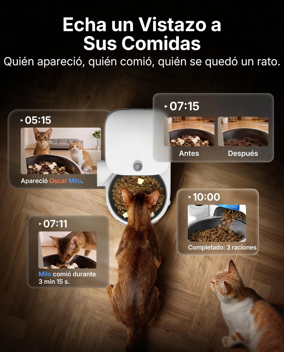 PETKIT YumShare Solo 2 con cámara — imagen 3