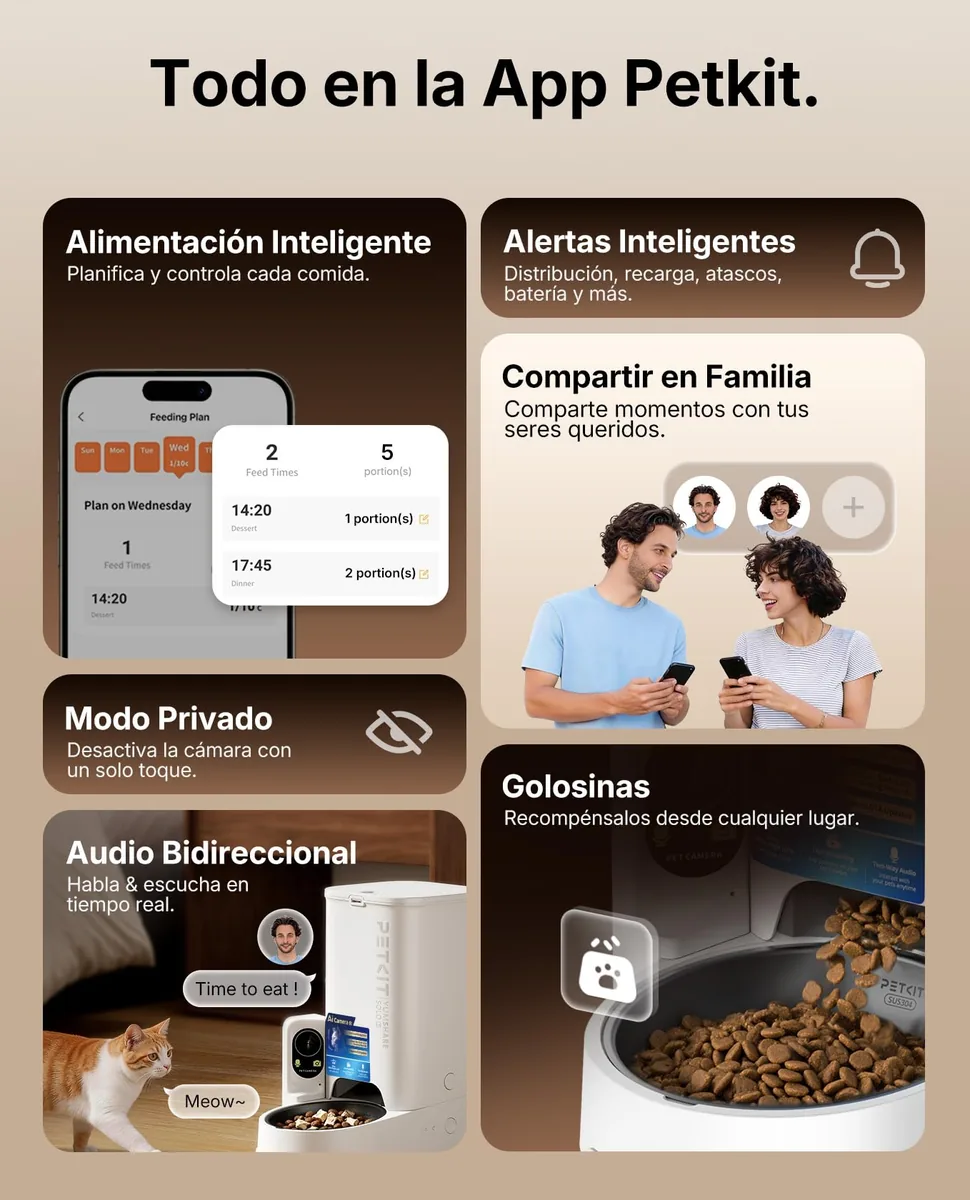 PETKIT YumShare Solo 2 con cámara — imagen 5