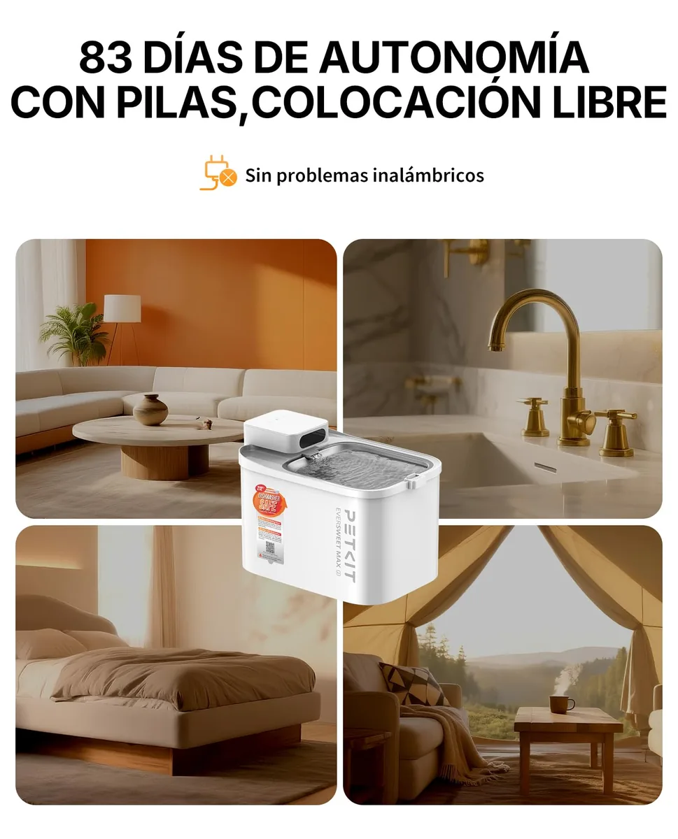 PETKIT EVERSWEET MAX 2 (fuente sin cable) — imagen 3