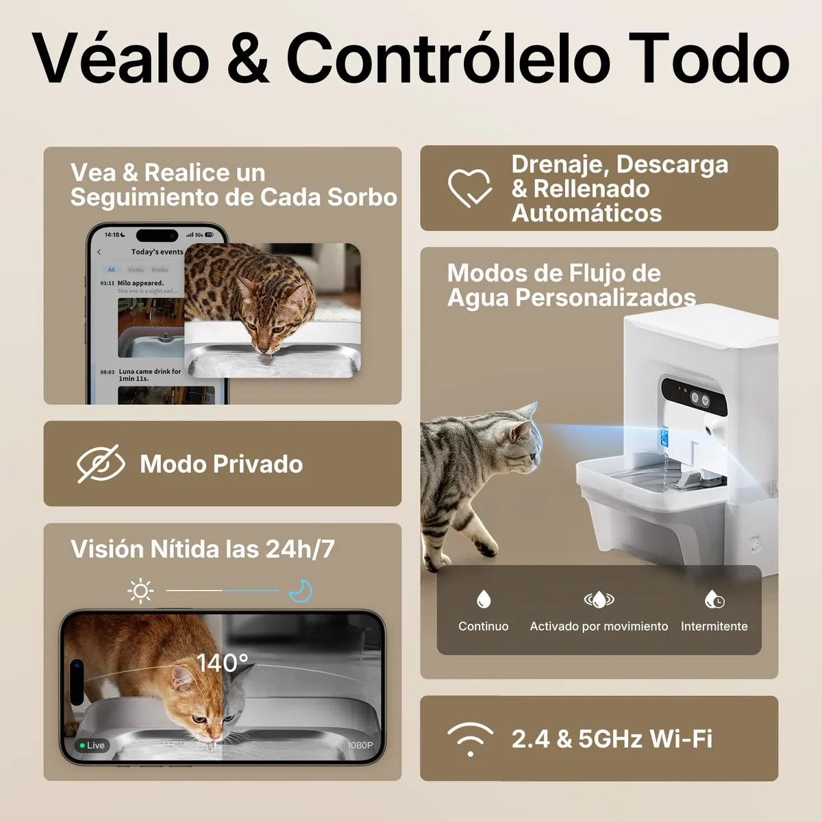PETKIT EVERSWEET Ultra (sin filtro, con cámara IA) — imagen 7