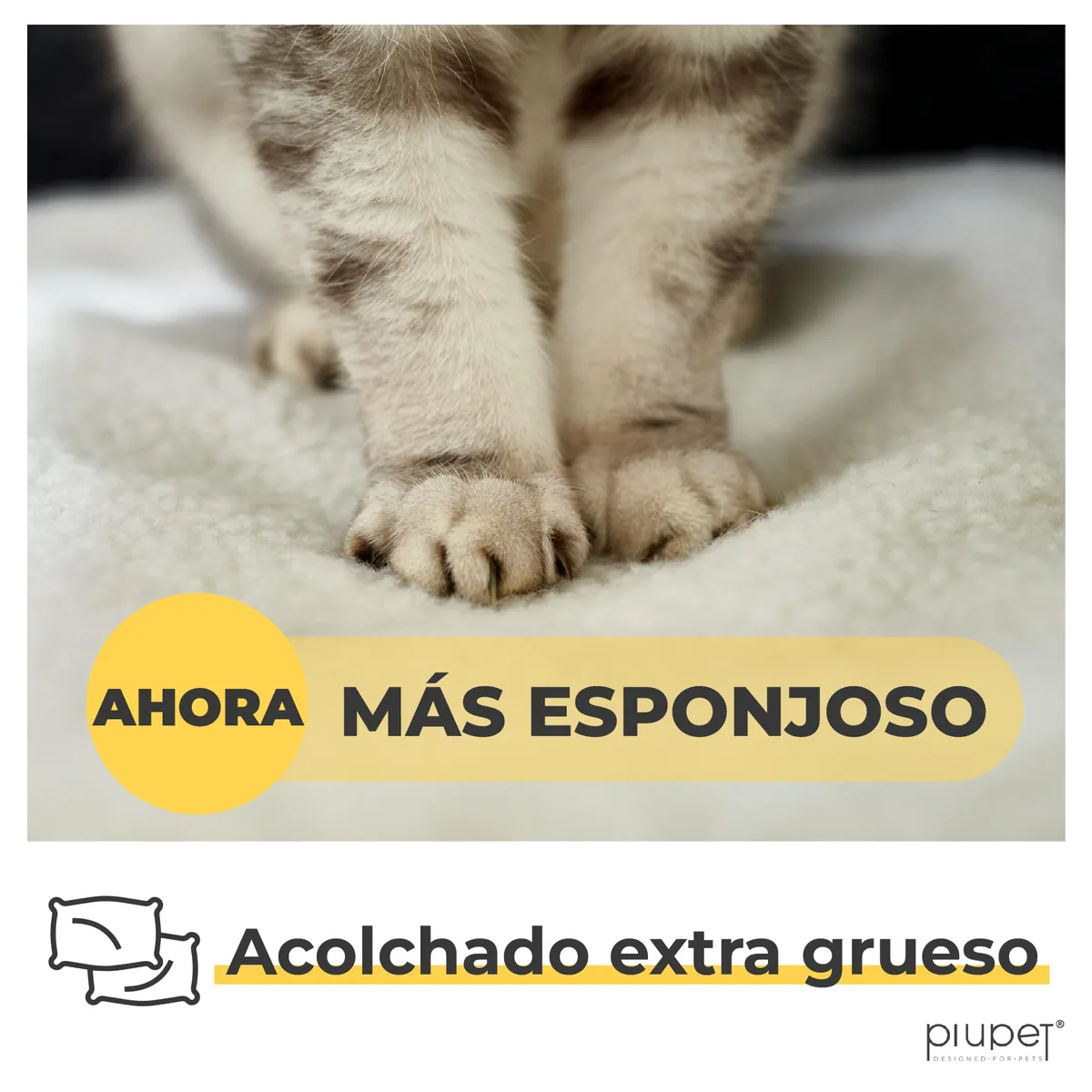 PiuPet Alfombrilla autocalentante 60x45 cm — imagen 3