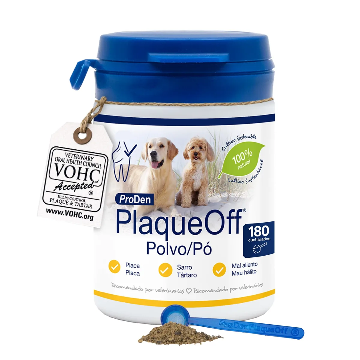 ProDen PlaqueOff Polvo dental de alga (60 g)