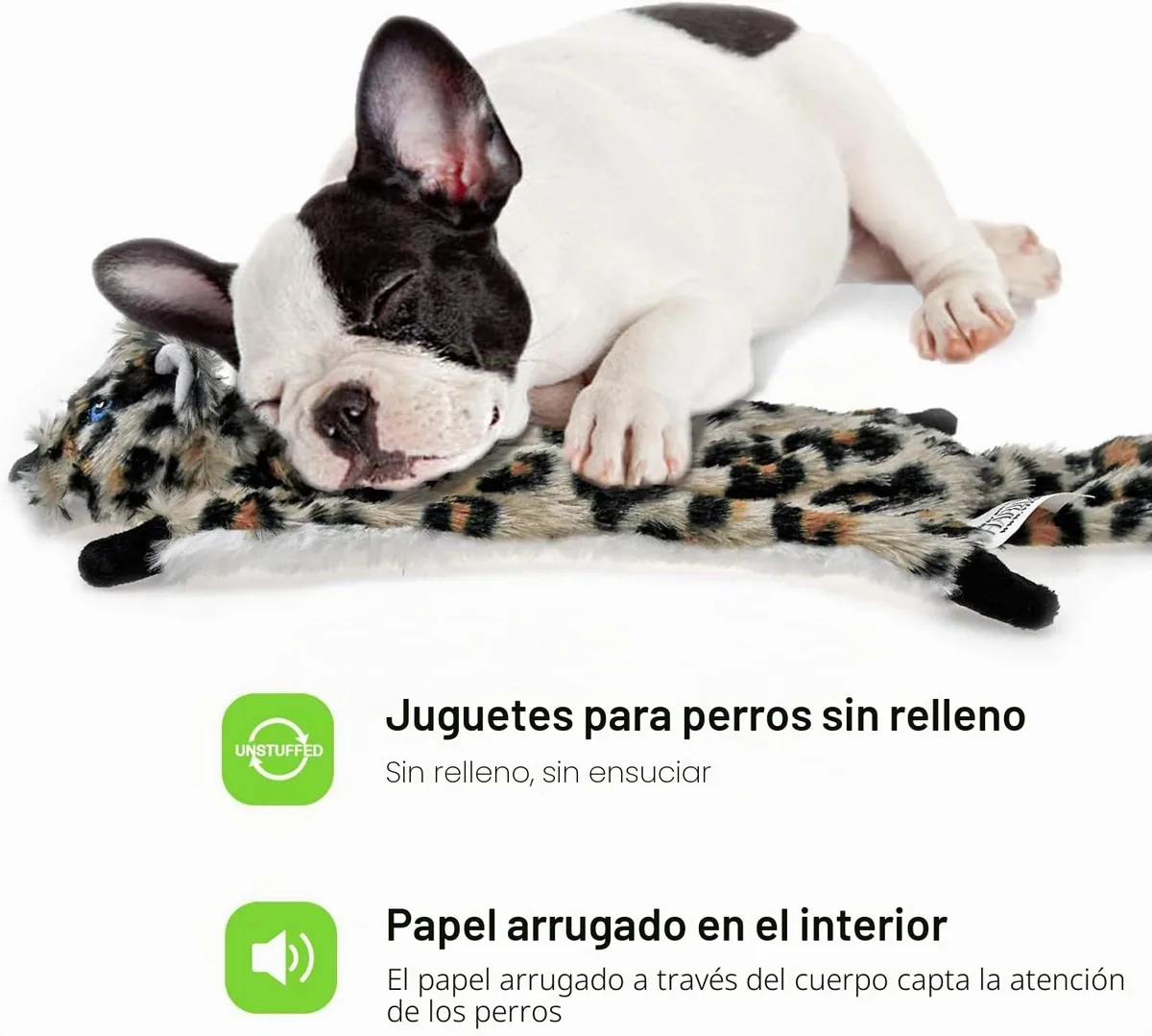 SHARLOVY Juguetes de peluche sin relleno (pack de 6) — imagen 3