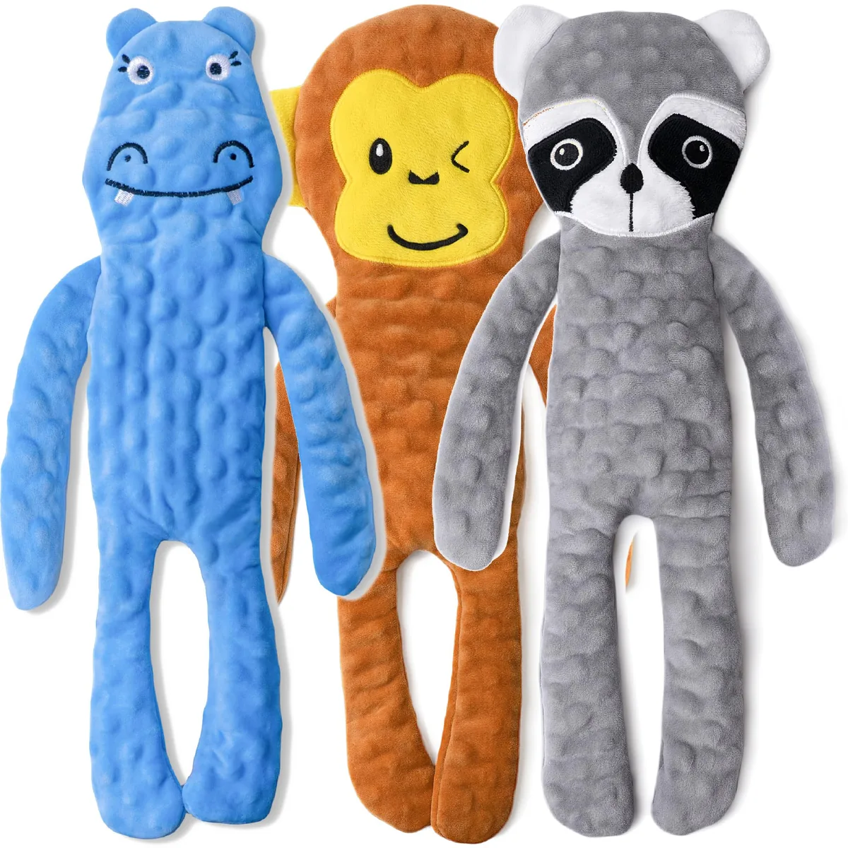SHARLOVY Juguetes de peluche sin relleno (pack de 6) — imagen 8