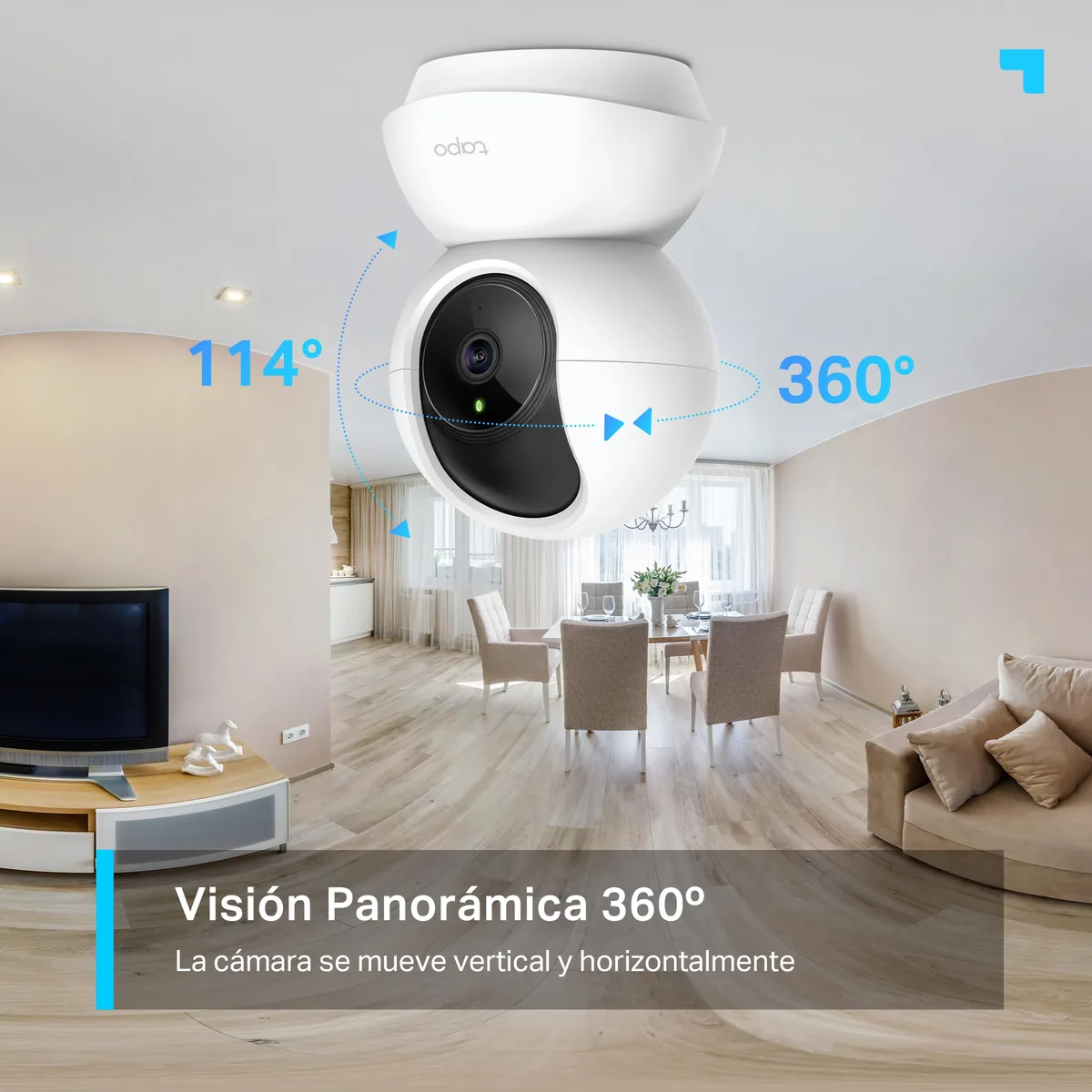 TP-Link Tapo C210 Cámara interior 360° 2K — imagen 4