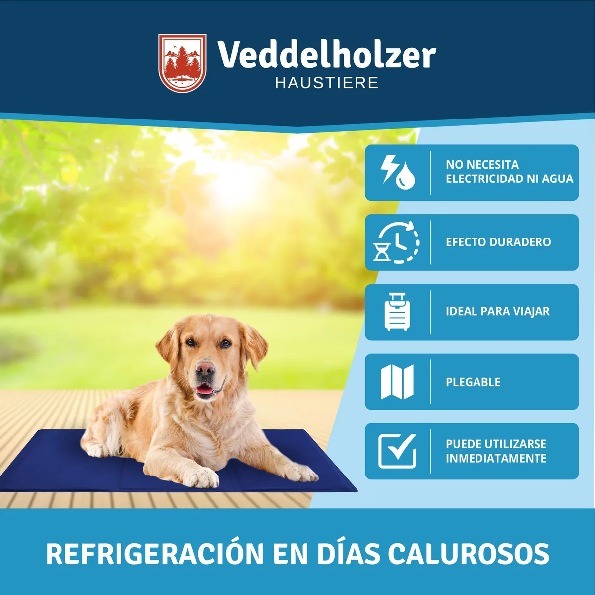 Veddelholzer Alfombrilla refrigerante extra gruesa (L) — imagen 6