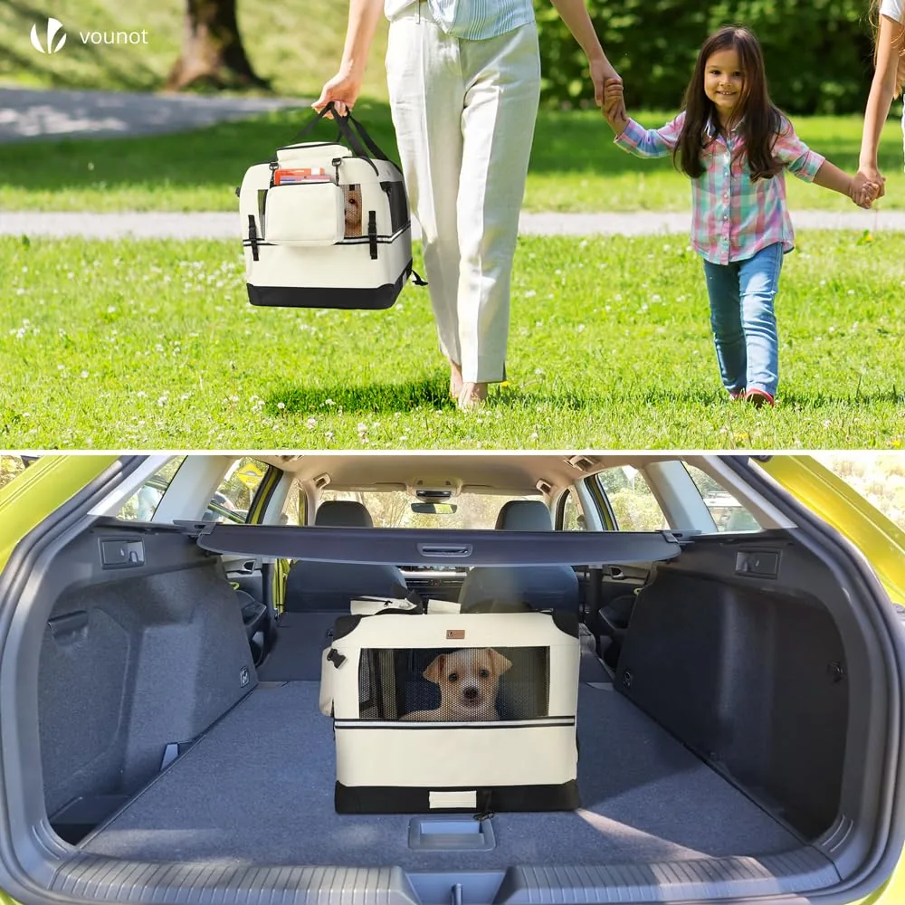 VOUNOT Transportín plegable talla S — imagen 3