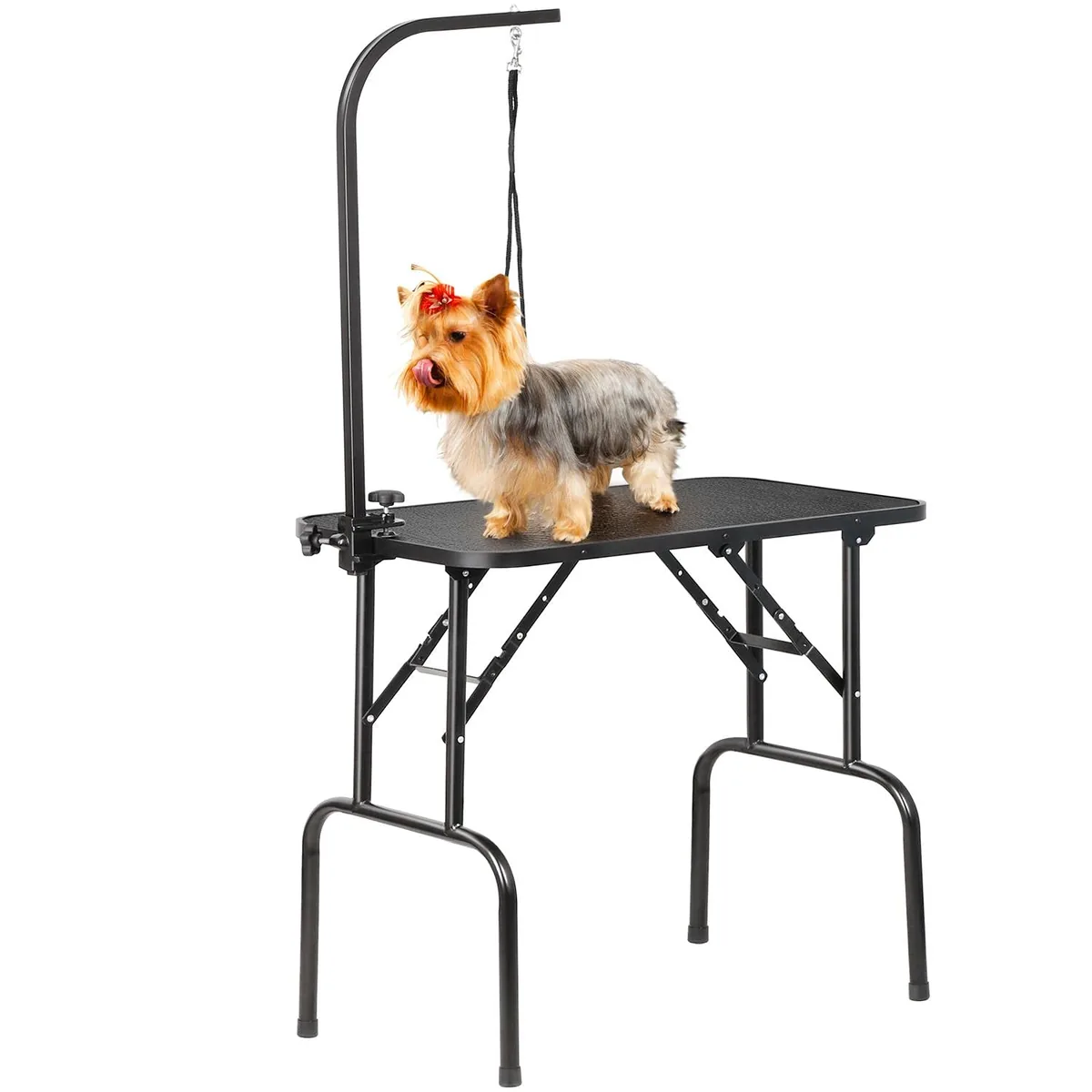 Yaheetech Mesa de peluquería plegable con brazo (carga 100 kg)
