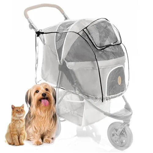 Zamboo Protector de lluvia universal para cochecito de mascotas — imagen 8