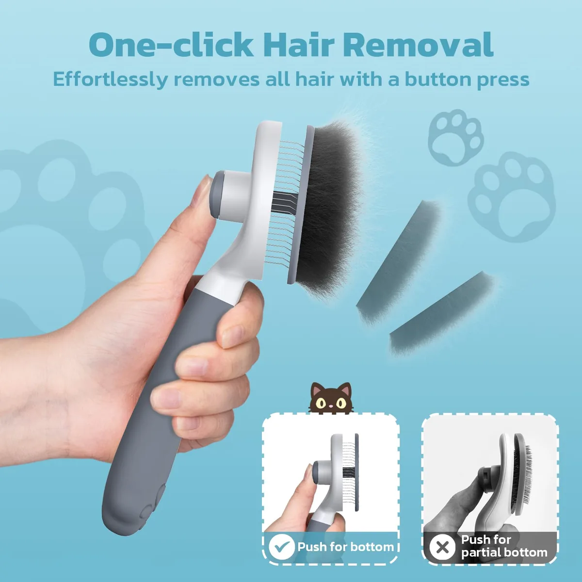 Zivacate Cepillo quitapelos con limpieza de un clic — imagen 5