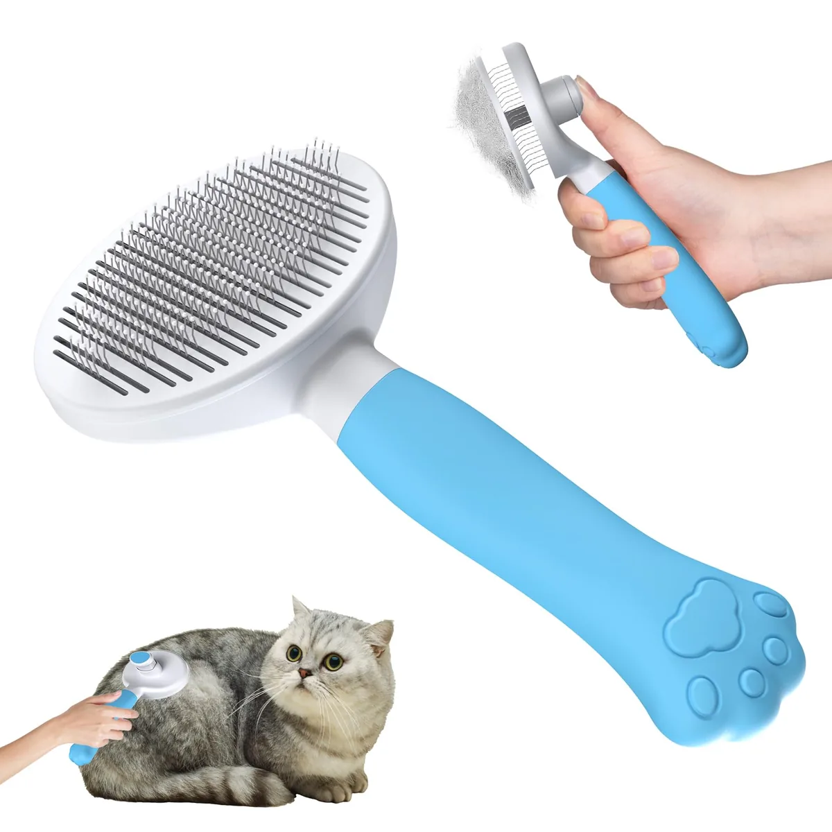 Zivacate Cepillo quitapelos con limpieza de un clic — imagen 7
